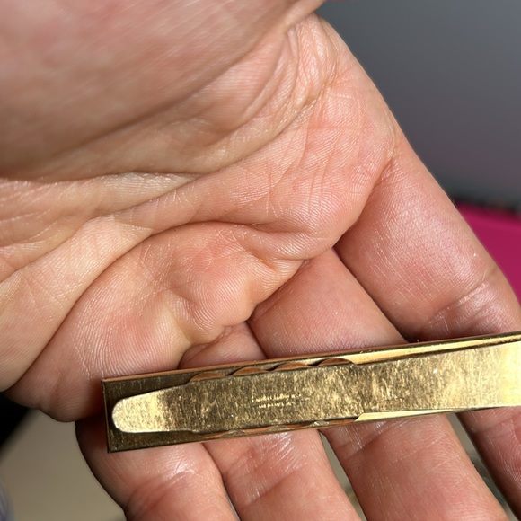 Kreisler quality vintage tie clip gold tone - Picture 3 of 7